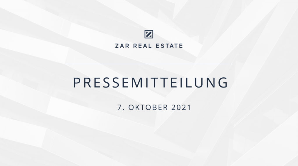 ZAR Real Estate Holding erweitert Portfolio erstmals mit Münchner Projekten
